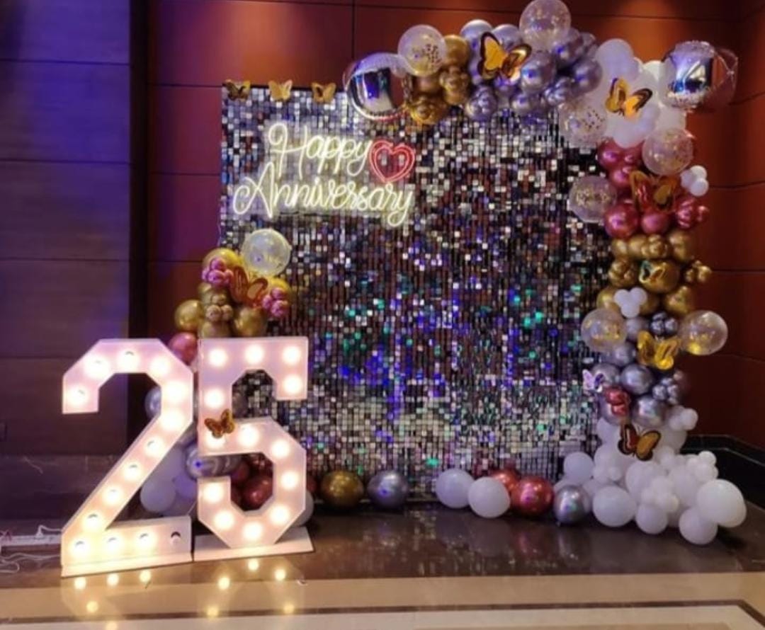 25th Anniversary Decoration