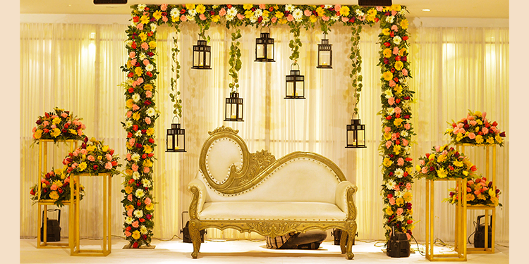 Romantic Floral Stage